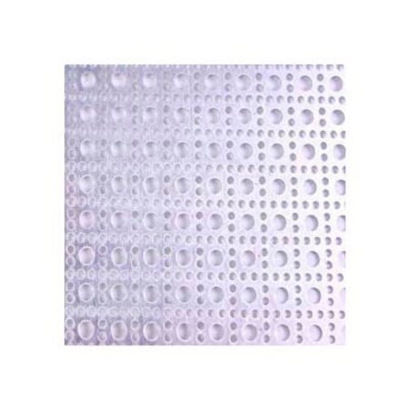 M-D M-D Aluminum Sheet, Lincane, 57182, 36"L x 36"W x 1/5" Thick, Silver 57182